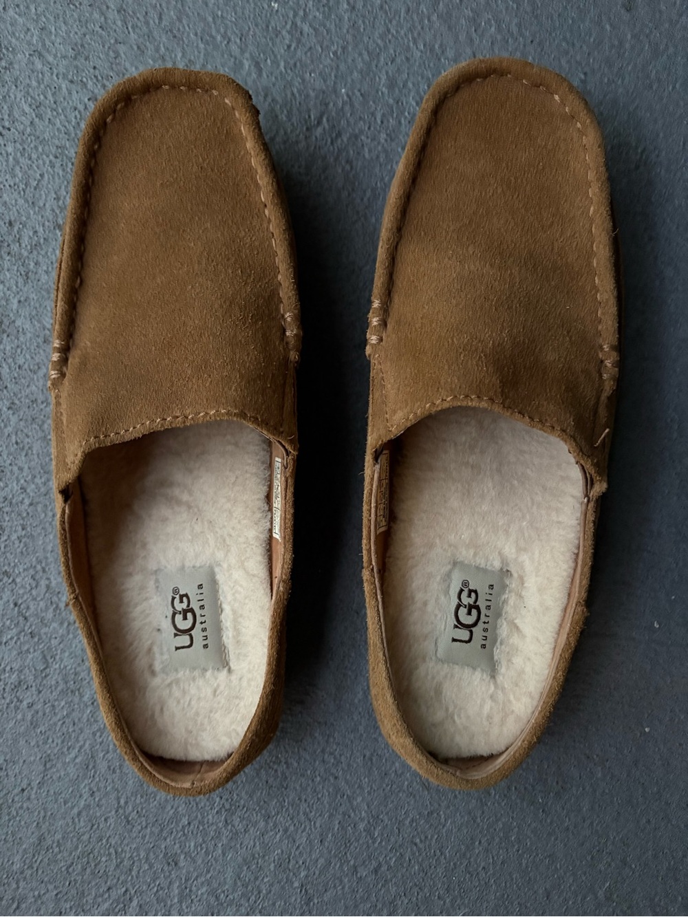 UGG Sherpa lined driving moccasin mules🔥 rare style! size 9.5
